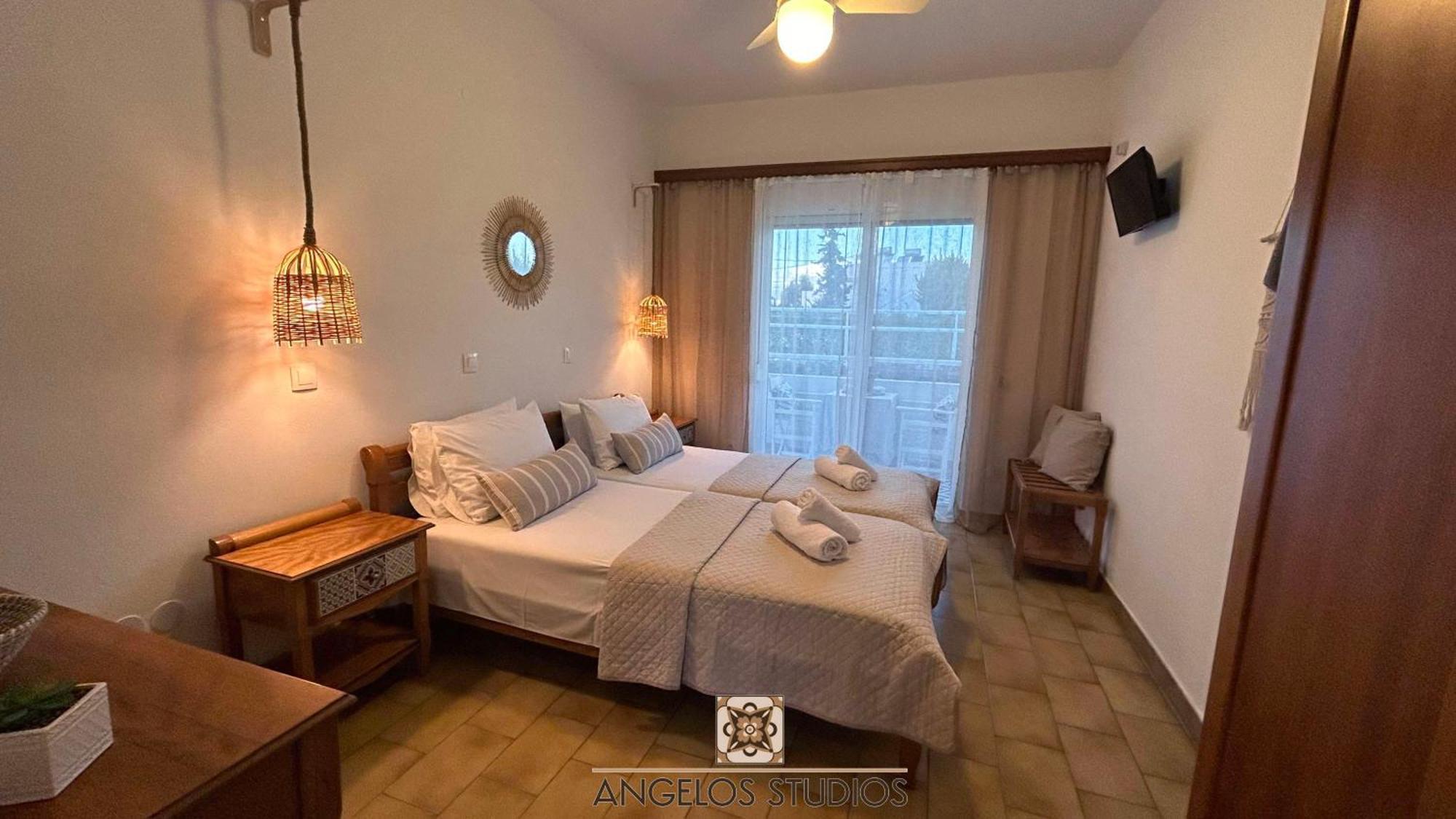 Angelos Studios 1-2 In Faliraki Rhodes-Ground Floor Kültér fotó