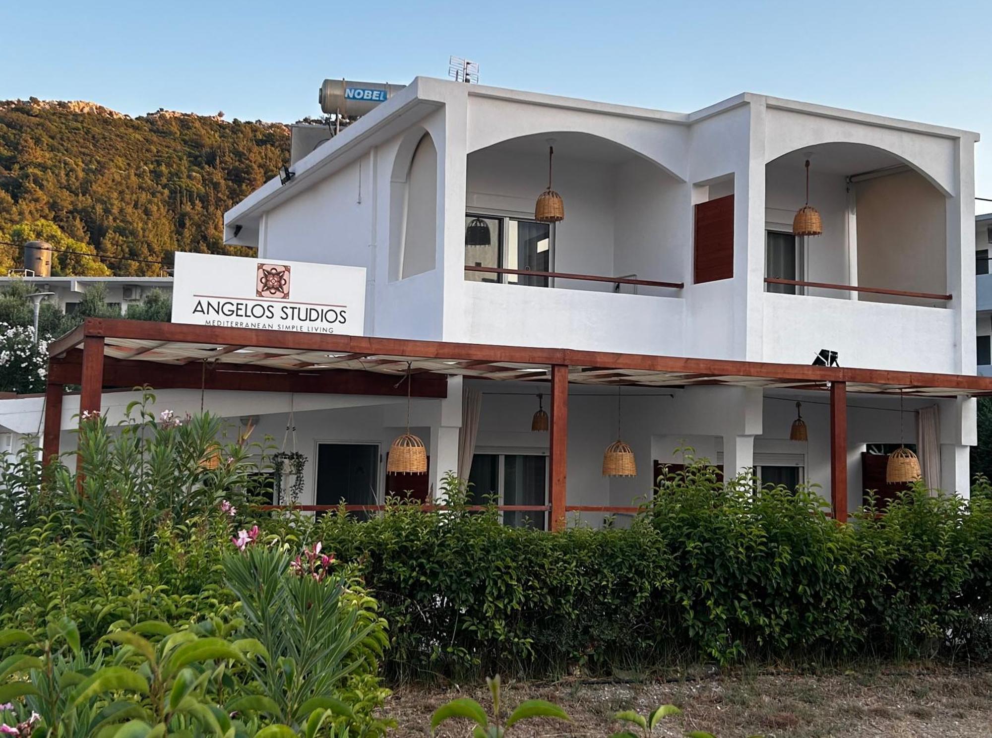 Angelos Studios 1-2 In Faliraki Rhodes-Ground Floor Kültér fotó